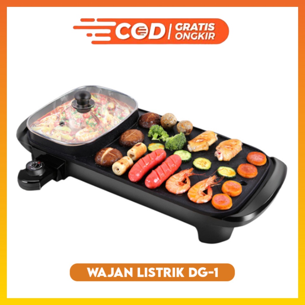 Panci Listrik Panci Model Grill Electric Panci BBQ DG-1 WHFURNITURE