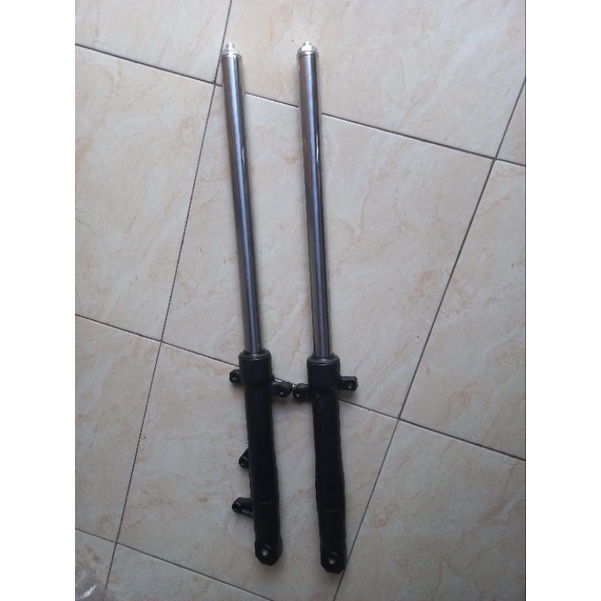 SHOCK SKOK DEPAN HONDA CB150 R CBR150 LED REBOUND SET KIRI KANAN 100% ORIGINAL AHM