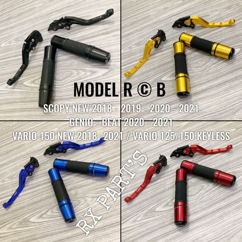 HANDLE REM CNC + HANDGRIP CNC MODEL R © B , SCOPY NEW 2018 - 2019 - 2020 - 2021 - 2022 , GENIO , BEA