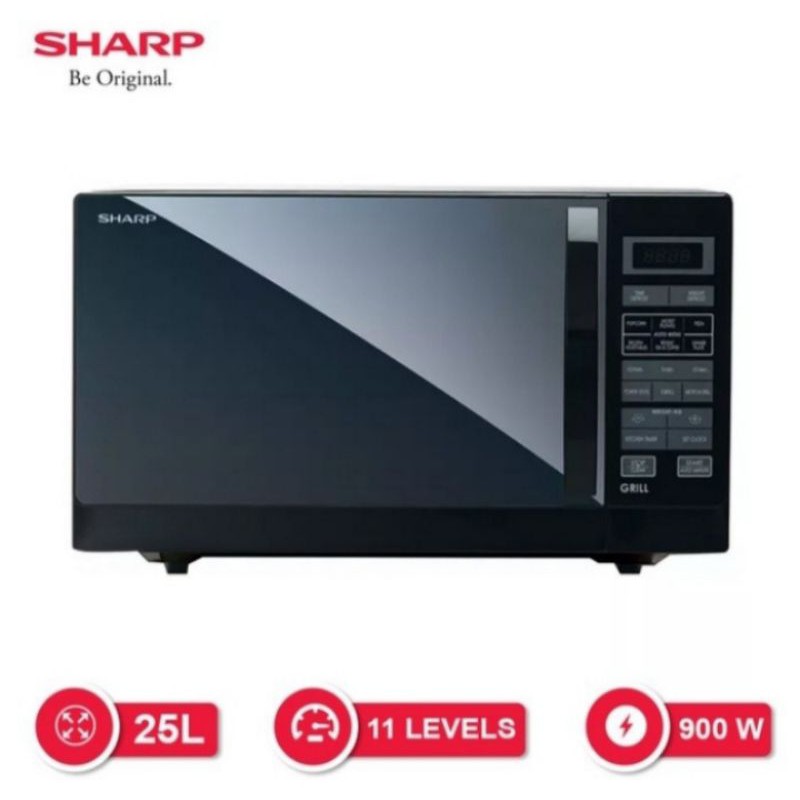 Microwave Oven Grill Sharp R-728(S)-IN / R728SIN 728 S IN R728- Hitam
