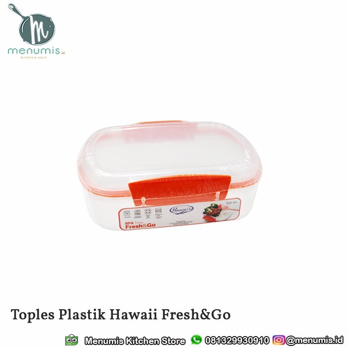 Toples Plastik Hawaii Fresh&Go / Toples Murah
