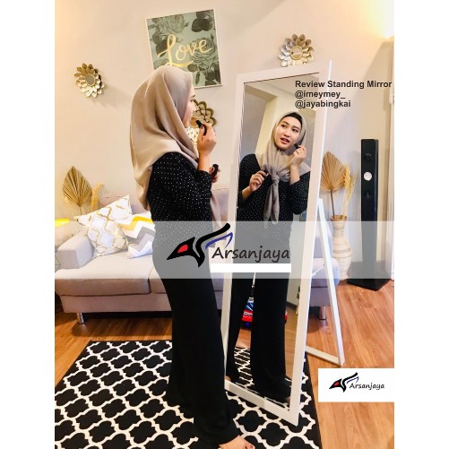 [ CERMIN ] STANDING MIRROR  AESTHETIC FULL BODY KOTA BANDUNG