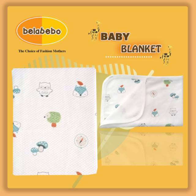 Belabebo Baby Blanket - Selimut Bayi - Bamboo Cotton