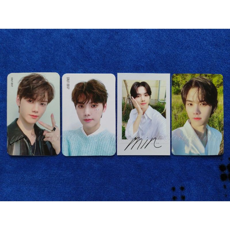 Pc minhee ver 2 season 1 2, fankit, pola selfie official season greetings & album cravity hideout