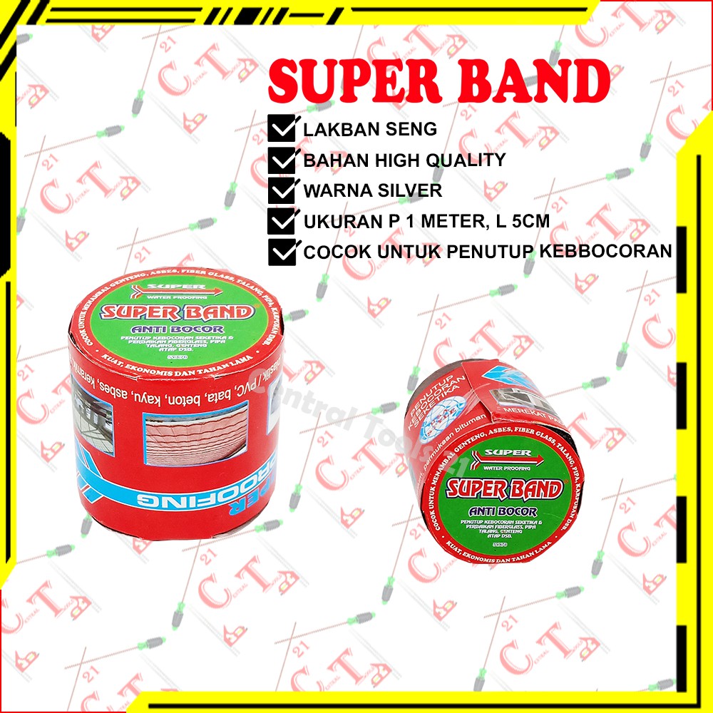 Lakban Seng - Lem Asbes - Perekat Anti Bocor