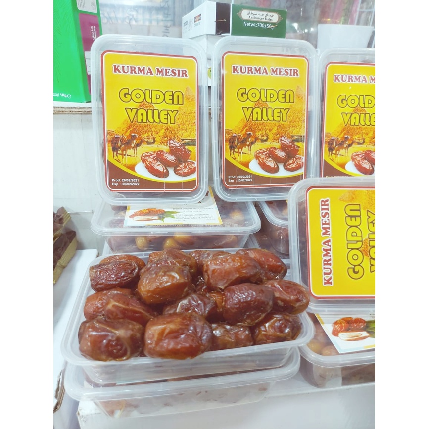 Kurma Mesir Golden Valley 1kg// kurma madu mesir manis/exp 2024