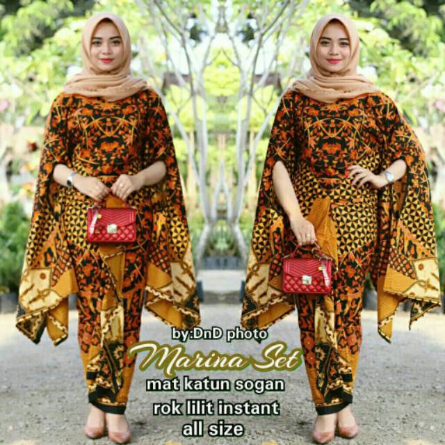 GROSIR BATIK SET CLASSIC BATWING