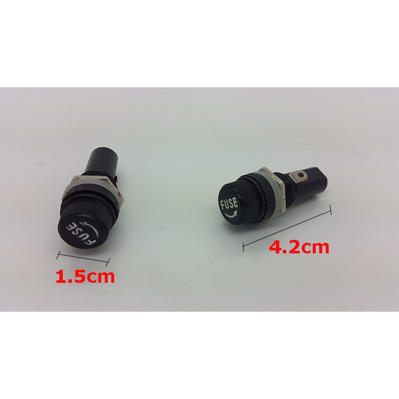 Fuse Cap Kaca Besar ( Holder Fuse Besar )