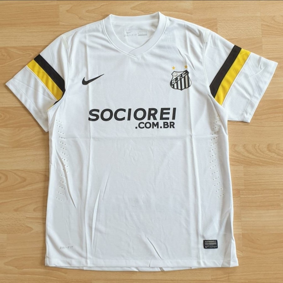 Jersey Santos FC 2013-2014 Home Baju Bola Brazil Player Issue GO PI