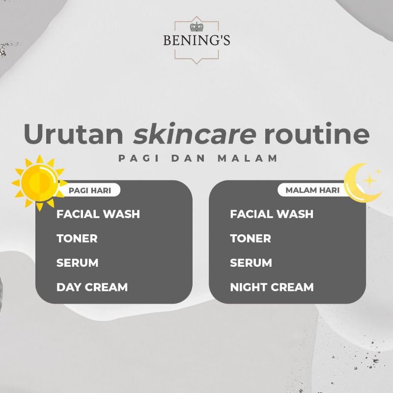 BENINGS SKINCARE DR OKY PRATAMA PAKET EXLUSIVE BRIGHTENING ACNE | BENINGS CLINIC | BENING'S SKINCARE