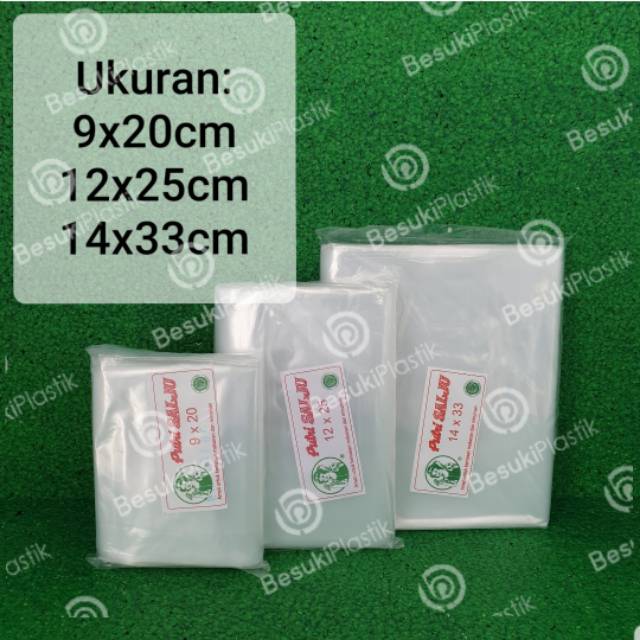 Jual Pe Salju Lipat Kantong Plastik Pe Plastik Es Plastik Pe 9x20 12x25 14x33 Shopee 3460