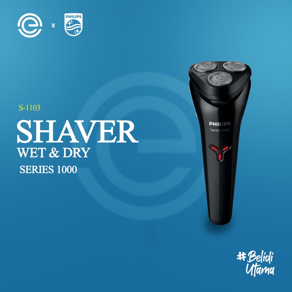 PHILIPS Shave Wet & Dry Series 1000 - S1103