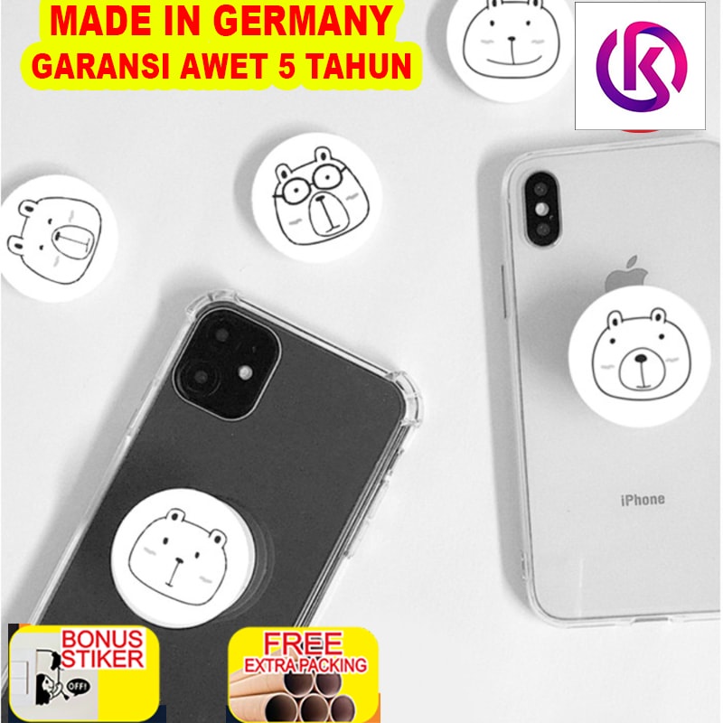 

Grosir Pop Socket HP Cute Bear | Griptok Cute Bear | Pop Socket Acrylic