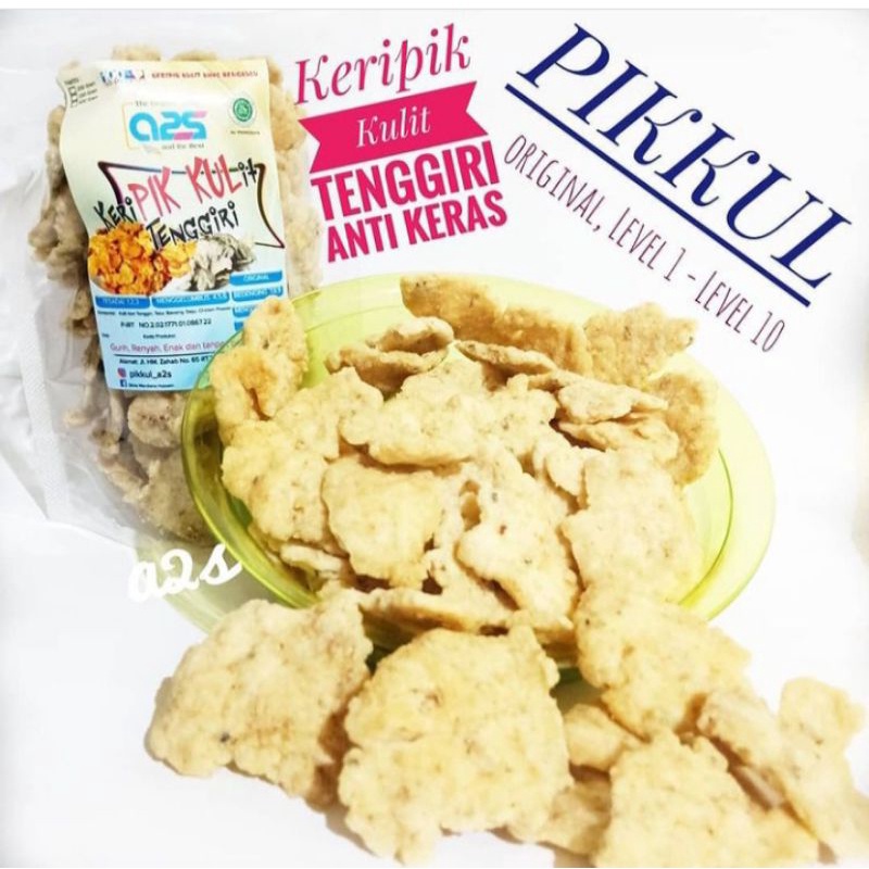 

keripik kulit tenggiri (pikkul) A2S original