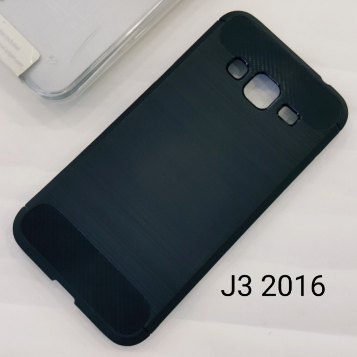 SALE Case HP Carbon Soft Samsung Galaxy J3 2016 Kondom NEW ARZ