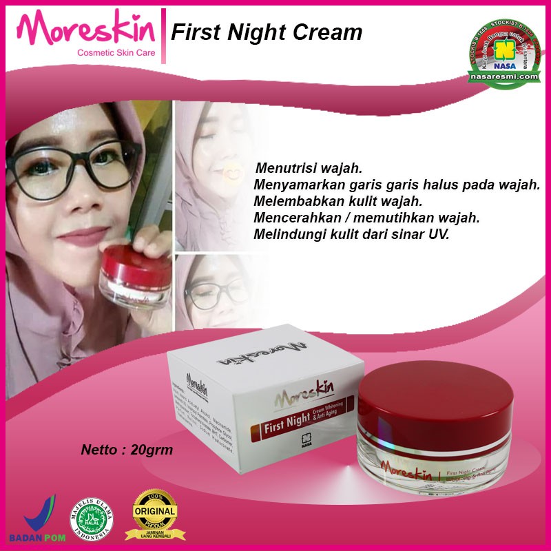 Moreskin nasa untuk flek hitam