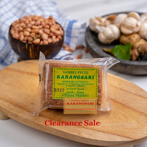 

Sambal Pecel Rasa Tidak Pedas 200 gr KARANGSARI (Clearance Sale)