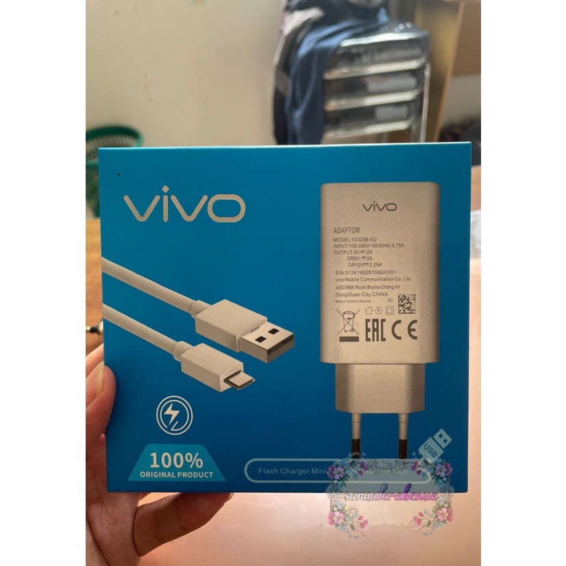 Charger Cashan Vivo v19 y20 y30 y50 V17pro original Fast charcing tipe c usb SB838