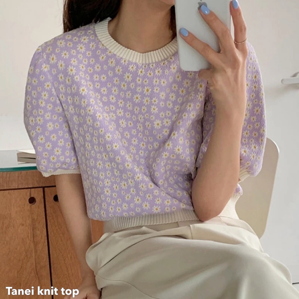 Tanei knit top - Thejanclothes