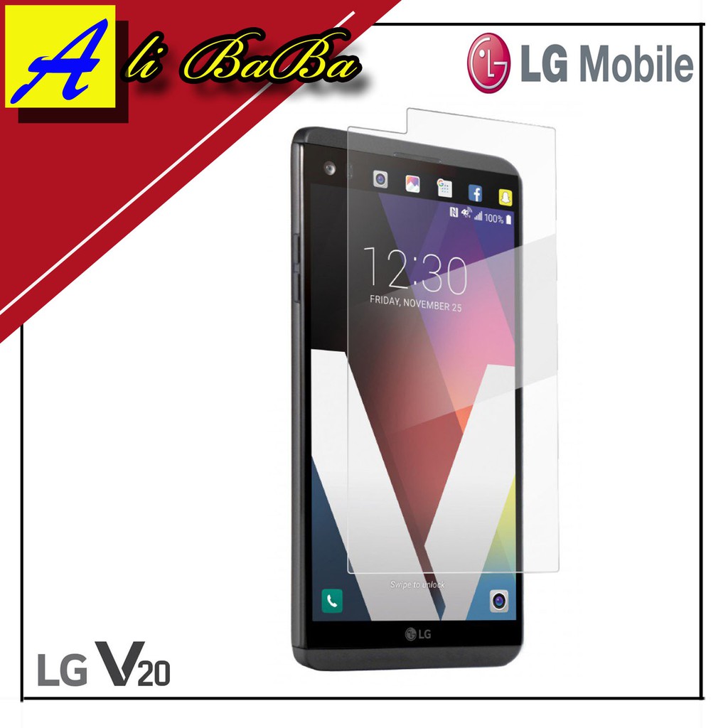 Tempered Glass Handphone LG V20 Full Cover Curved Anti Gores Kaca LG Glass LG V20-CLEAR
