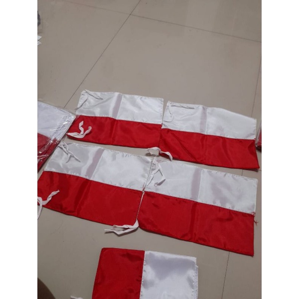 bendera mobil ukuran 30x22 cm bendera merah putih kecil