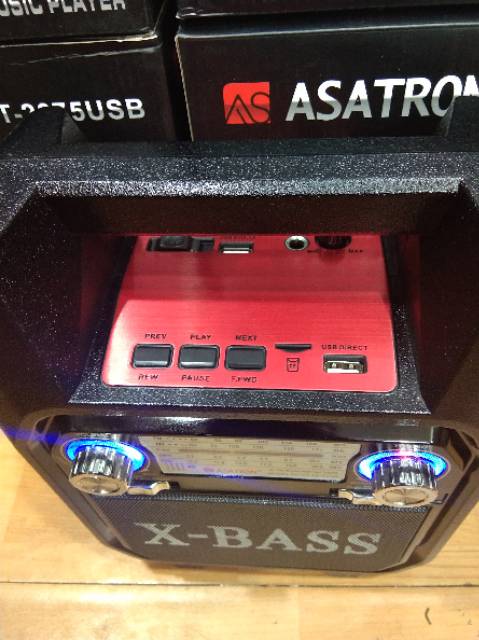 SPEAKER PORTABLE ASATRON HT-2675USB BLUETOOTH