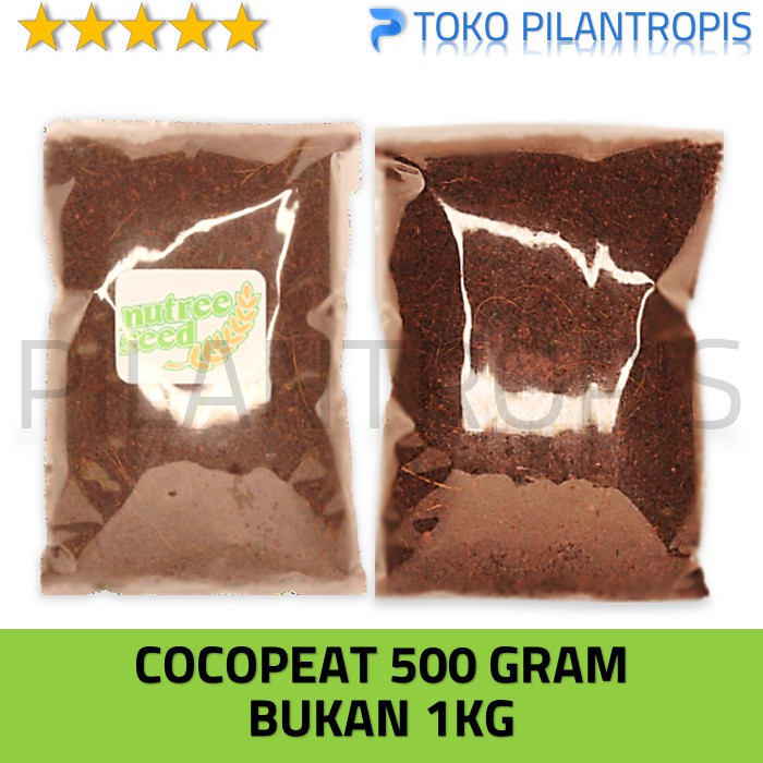 MEDIA TANAM SIAP PAKAI COCOPEAT SABUT KELAPA 500GR 500 GRAM