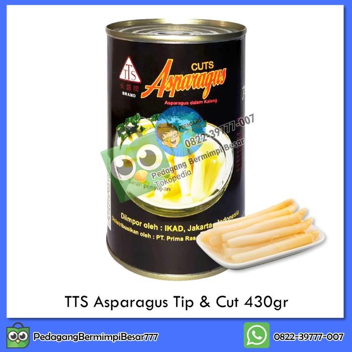 

TTS Asparagus Tips & Cut 430gr | Asparagus Kaleng | Asparagus Best Seller