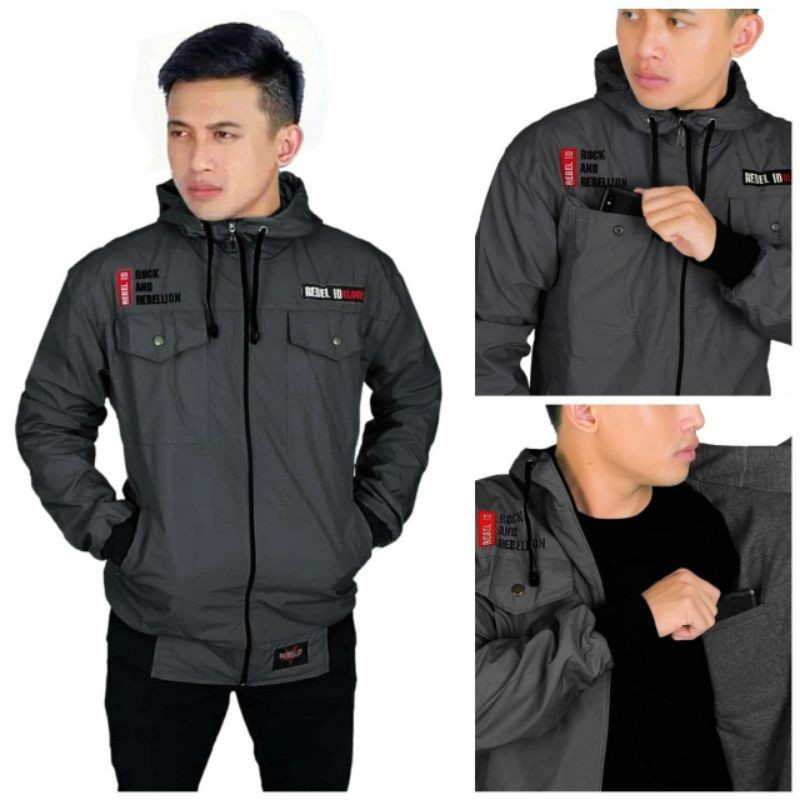 JAKET PRIA OUTDOOR WATERPROOF JACKET TOURING MOTOR LAKI LAKI DISTRO