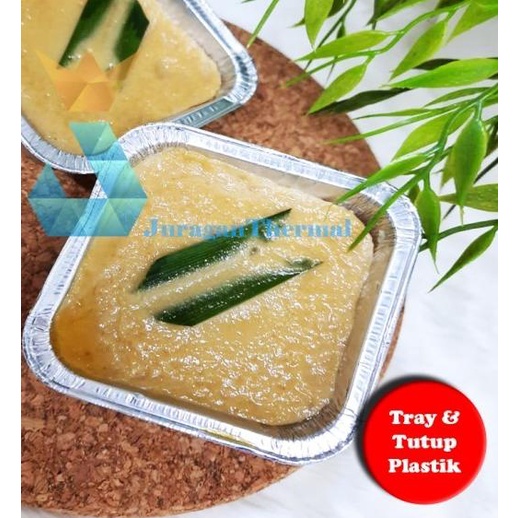 Aluminium Foil Cup Tray 100 ml + Tutup isi 100 PCS - PREMIUM QUALITY