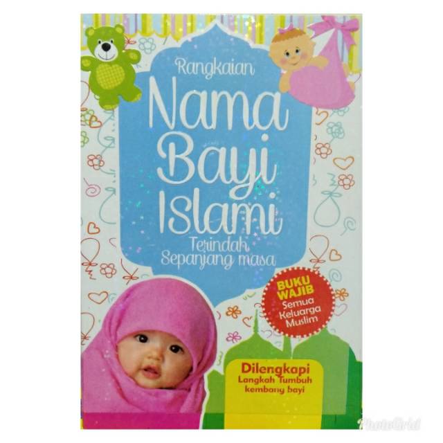 Buku Rangkaian Nama Bayi Islami Terindah