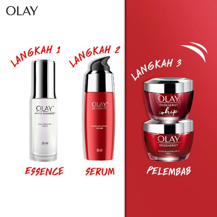 Olay Regenerist Whip Active Moisturizer Niacinamide Cream Skincare Antiaging 10g