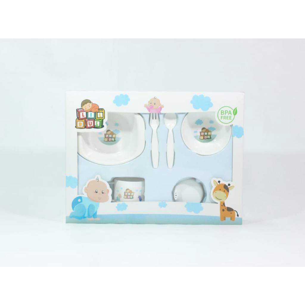 Set Tempat Makan Bayi Lilbul Tempay Makan Bayi Medium