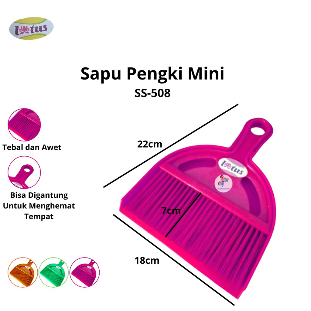 Lotus Sapu Pengki Mini SS-508