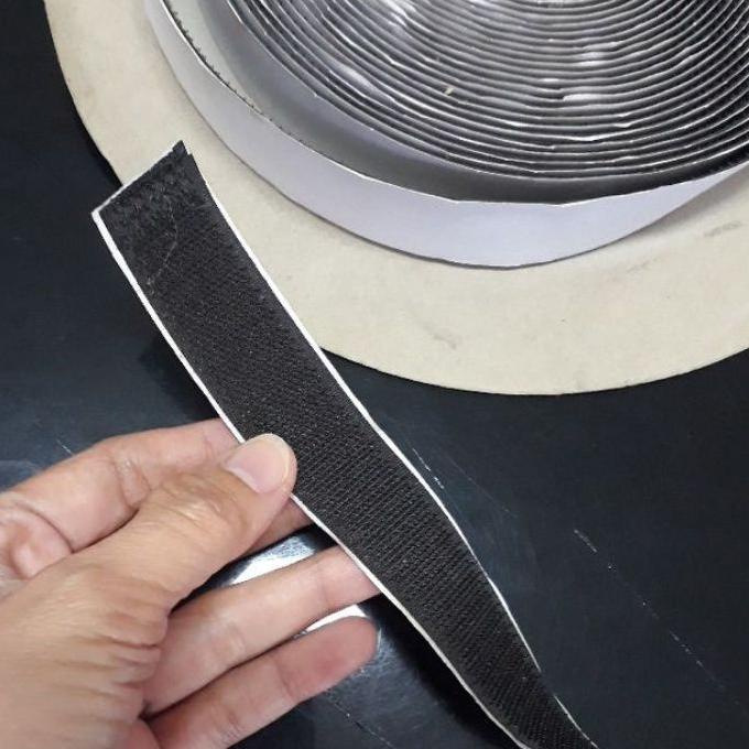 ✔️FLA⚡H⚡ALE✔️ velcro perekat kain pel Oshiyama single perekat harga per 1 meter produck terbaik