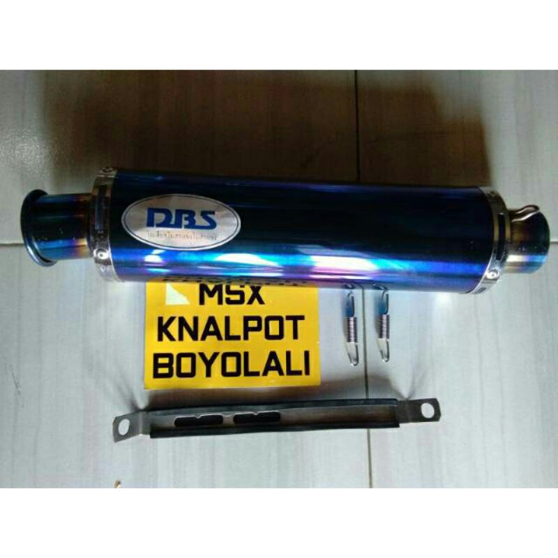 silencer knalpot DBS bluemoon silencer knalpot only inlet 50