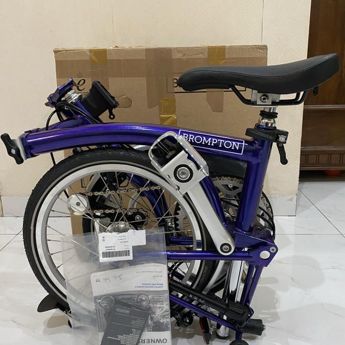 Brompton M3L metallic purple BRAND NEW IN BOX