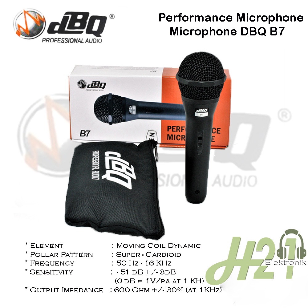 Microphone DBQ B7 / Mic DBQ B7 Performance Microphone Acoustic