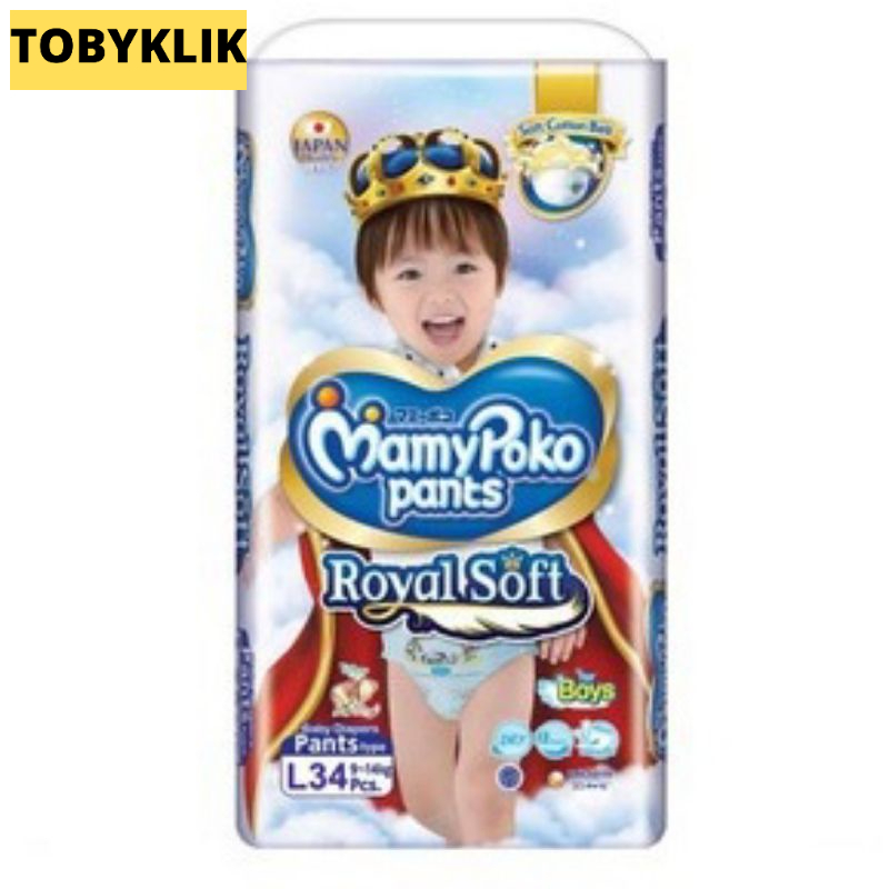 Mamy Poko royal soft S46, M42, L34