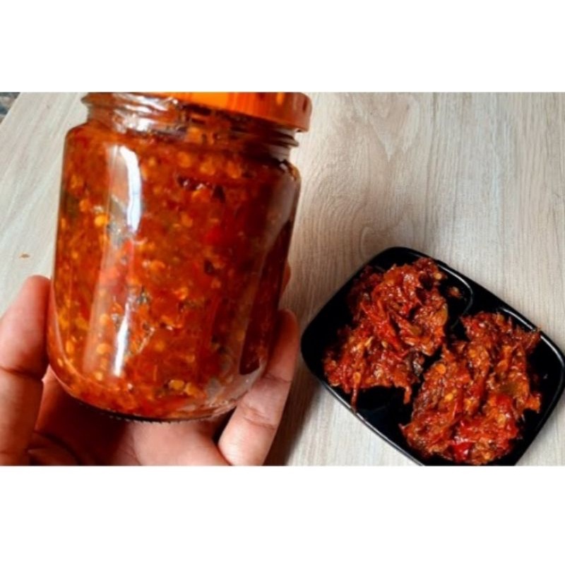 

sambel trasi dapur linnadin kemasan 150 ml