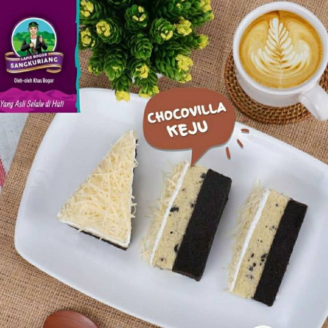 

Lapis Bogor Sangkuriang Chocovila Keju