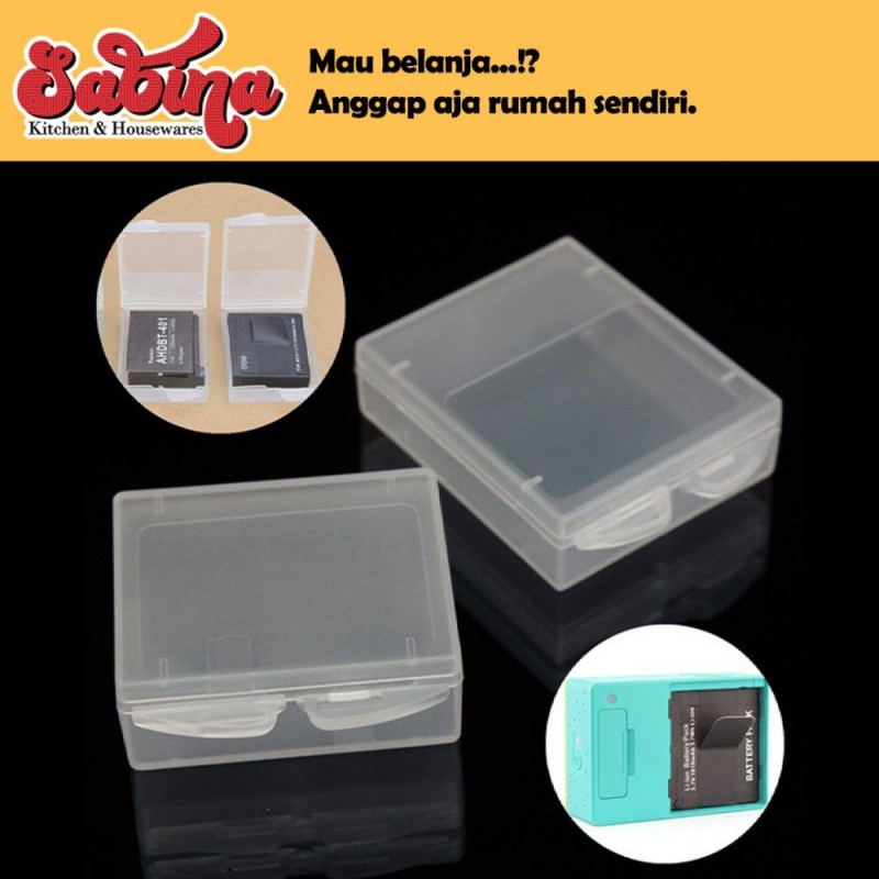 Case Kotak Tempat Baterai Kamera Anti Air Waterproof Battery Case