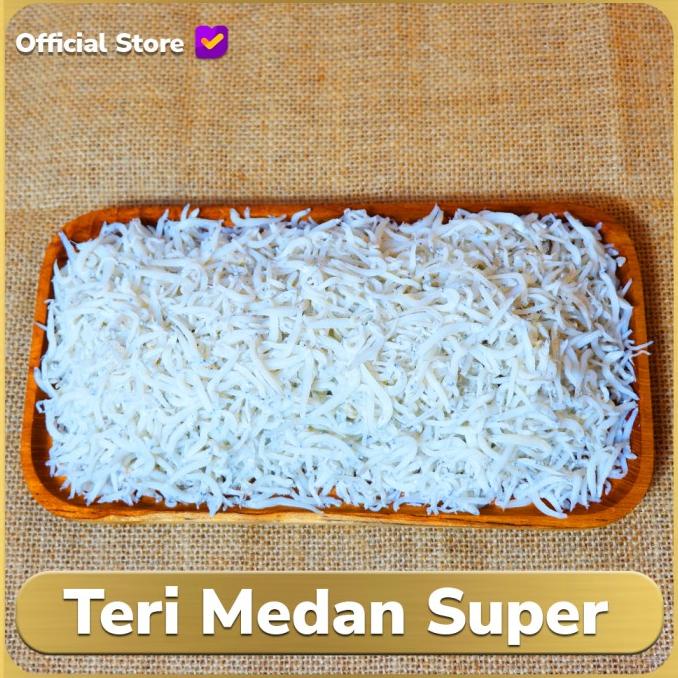

IKAN ASIN TERI MEDAN KERING KUALITAS SUPER PROMO TERMURAH 500 GRAM
