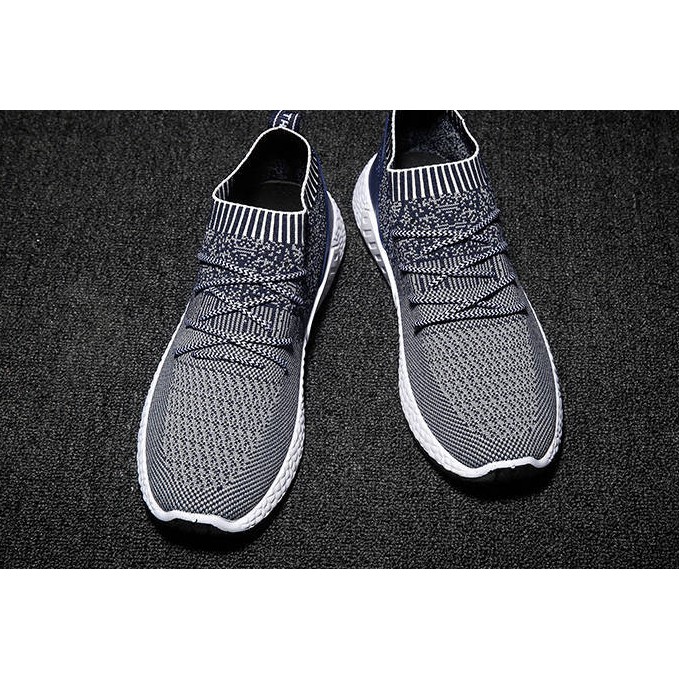 Sepatu Sneakers Import TW08-25 Olahraga Kasual Running Shoes Sneakers Pria Sneakers Pria