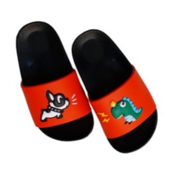 LittleAaron SANDAL DINO Sandal Anak Selop Karet Import Berkualitas 1-8 Tahun Sport Termurah Sendal Bayi Anak Cewek Cowok