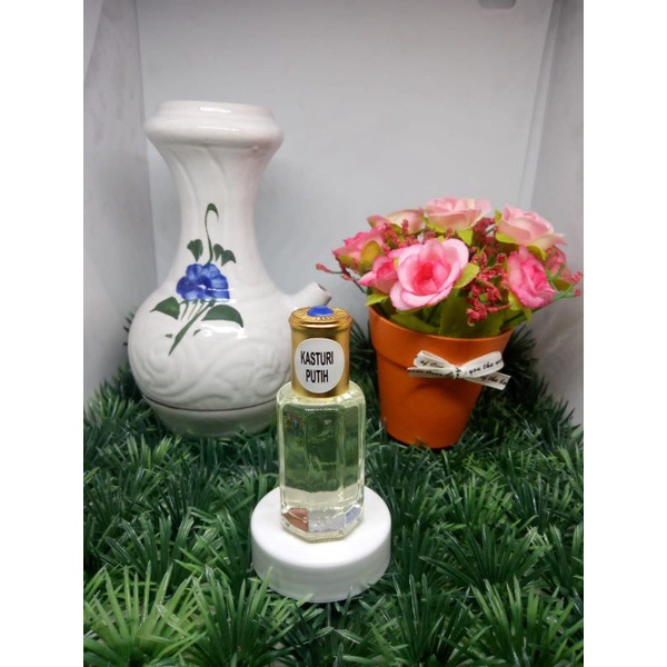 Minyak Wangi Kasturi Putih Kasturi Original Kasturi Asli Beraroma Lembut Tahan Lama Dijamin.