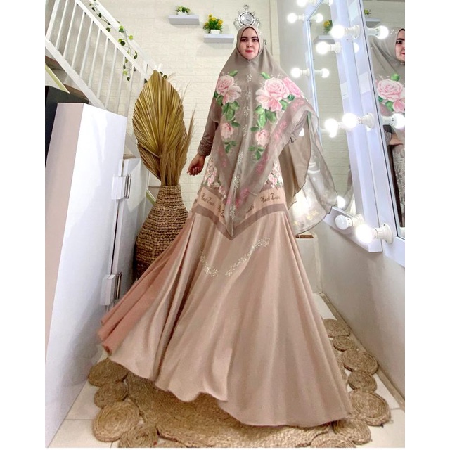 DRESS GAURI PREMIUM SET BY YODIZEIN SYARI