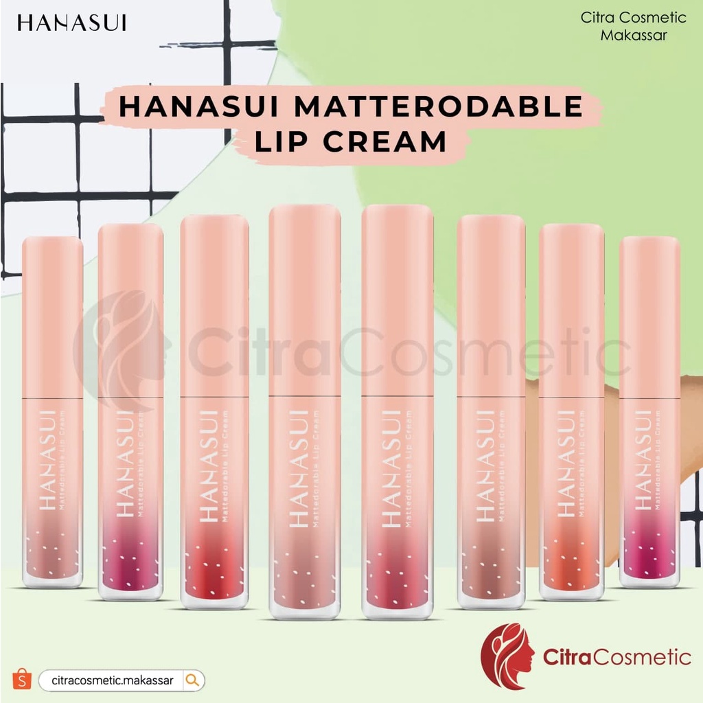 Hanasui Mattedorable Lip Cream Series