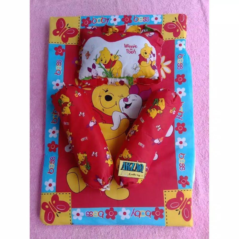 1 SET KASUR BAYI BABY BESS MOTIF WARNA-MATRAS BAYI 4IN1