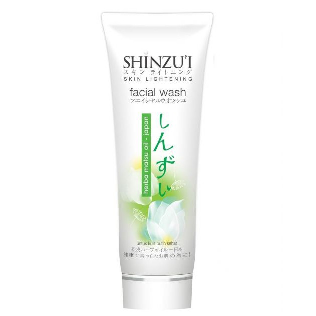 Shinzui Skin Lightening Facial Wash (kemasan baru)